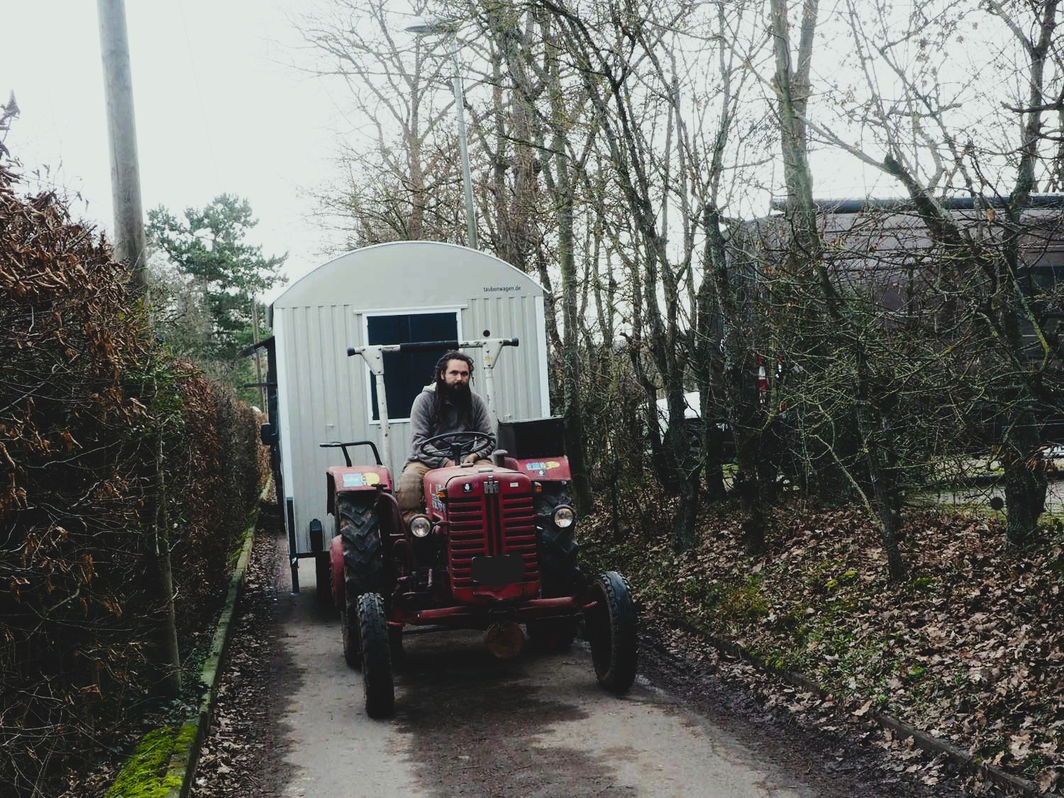 City pigeon project Stuttgart – pigeon carriage