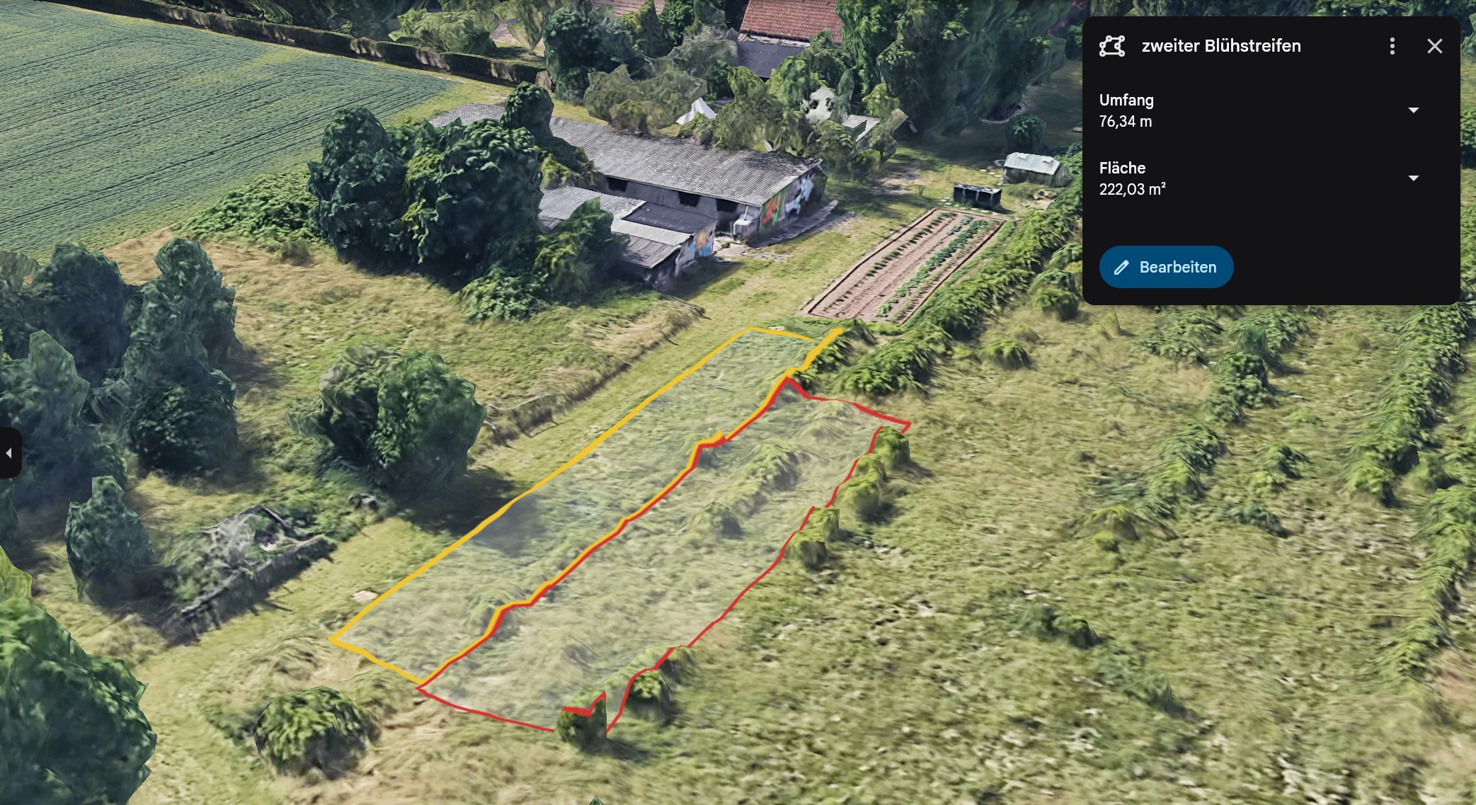 Blühwiese anlegen. maps